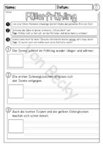 Abschreiben Füllerfrühling (Schreibschrift, Füller) – Bild 2