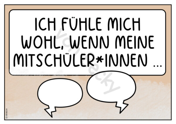 Klassenregeln, soziales Lernen (Wir essen keine Mitschüler) – Bild 3