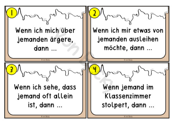 Klassenregeln, soziales Lernen (Wir essen keine Mitschüler) – Bild 4