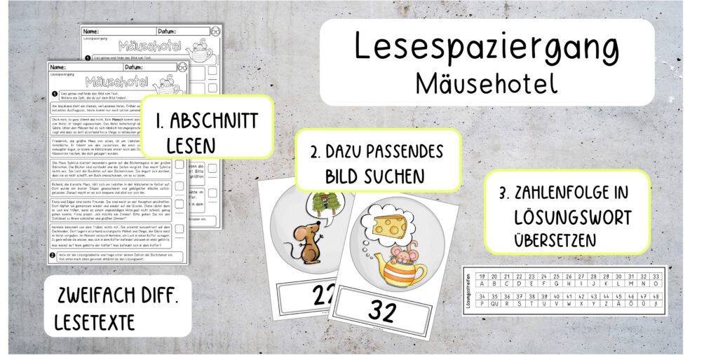 Lesespaziergang Mäusehotel