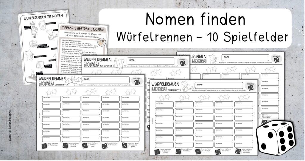 Nomen finden (Würfelrennen)