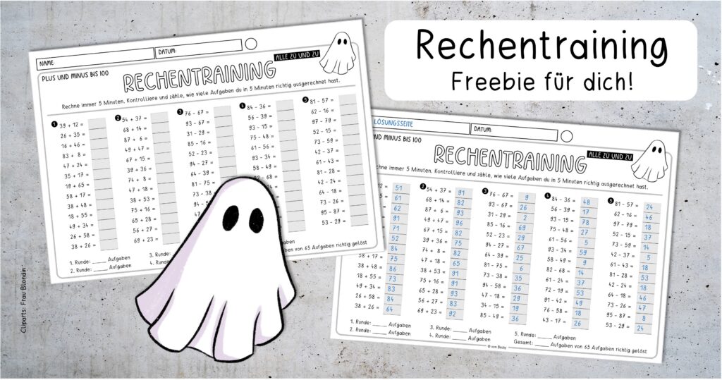 Freebie: Rechentraining