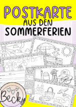 Postkarte aus den Sommerferien