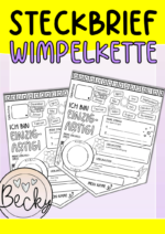 Steckbrief (Wimpelkette)