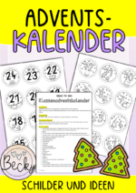 Adventskalender (Nummerierung, Zahlen)