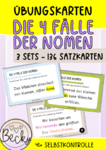 Die 4 Fälle der Nomen I Übungskarten