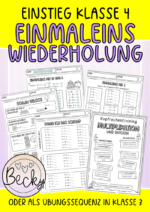 Einstieg Mathe Klasse 4 (Multiplikation und Division)