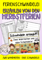 Ferienschwindeleien (Erzählen von den Herbstferien)