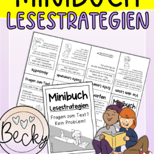 Lesestrategien Minibuch (Fragen zum Text)
