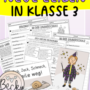 Einführung neue Zeilen Klasse 3 (Lineatur 3, Zack Zeilenzauberer)