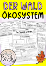 Der Wald (Ökosystem, Gefahren, Nutzen)