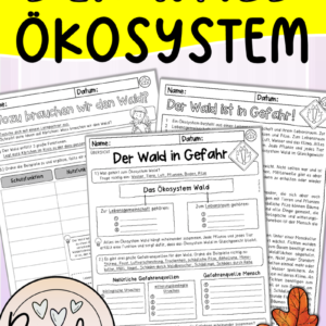 Der Wald (Ökosystem, Gefahren, Nutzen)