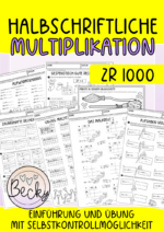 Halbschriftliche Multiplikation ZR 1000