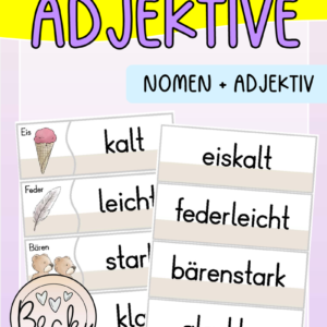 Zusammengesetzte Adjektive (Legematerial)