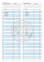 Schülerliste, Klassenliste (am Computer ausfüllbar) – Bild 3