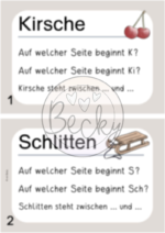 Nachschlagen im Wörterbuch (Poster, Merkblatt, Aufgabenkarten) – Bild 3