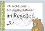 Nachschlagen im Wörterbuch (Poster, Merkblatt, Aufgabenkarten) – Bild 6