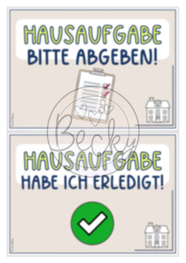 Hausaufgaben notieren und abgeben – Bild 3