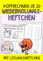 Wiederholungsheft Kopfrechnen ZR 20 (Plus und Minus)