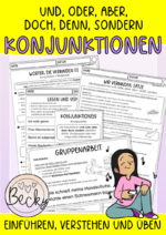 Konjunktionen einführen und üben