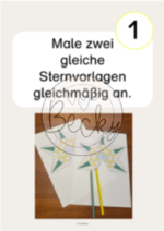Faltsterne basteln (Vorlagen und Anleitung) – Bild 2