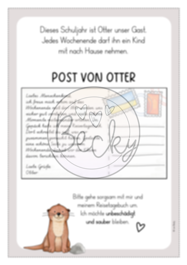 Wochenendtagebuch (Reisetagebuch Otter) – Bild 3