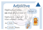Wortarten Poster und Merkblatt – Bild 6