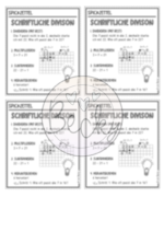 Schriftliche Division: Spickzettel – Bild 2