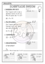 Schriftliche Division: Spickzettel – Bild 3