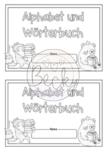 Übungsheft Wörterbuch (Nachschlagen, Alphabet) – Bild 2