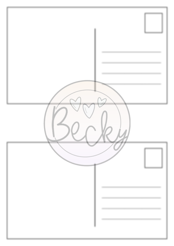 Postkarte Winter und Weihnachten mit Anleitung – Bild 7