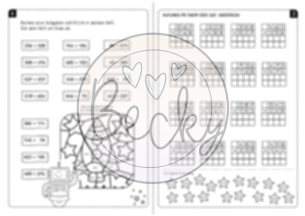 Schriftliche Addition (Wiederholungsheft) – Bild 4