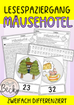 Lesespaziergang Mäusehotel (Klasse 2, 3)