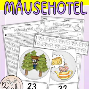 Lesespaziergang Mäusehotel (Klasse 2, 3)