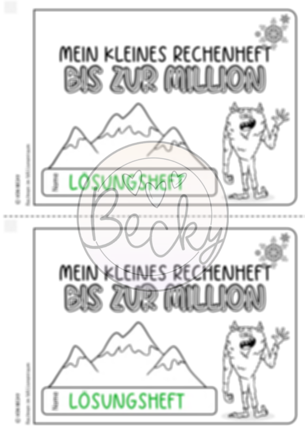 Rechenheft (ZR Million) – Bild 2
