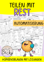Teilen mit Rest Intensivtraining Klasse 3 (Automatisierung)