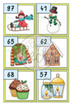 Rechenspaziergang Winter (plus und minus bis 100 oder 1000) – Bild 5