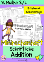 Übungsheft Schriftliche Addition (Minirechenheft)