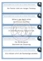 Satzglieder: Subjekt bestimmen (70 Satzkarten) – Bild 4