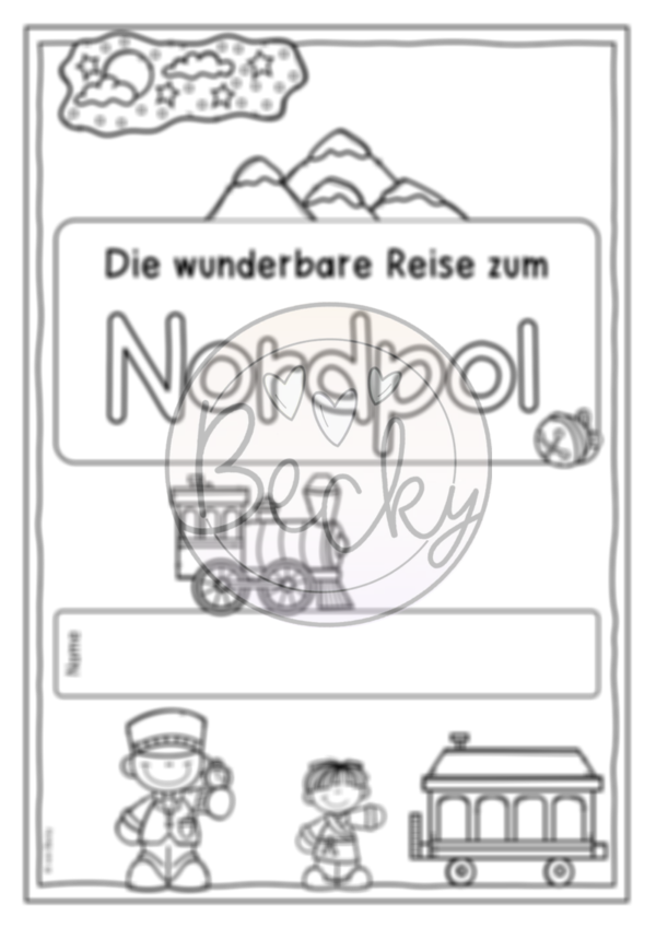 Wunderbare Reise zum Nordpol (Arbeitsheft zum Bilderbuch) – Bild 3
