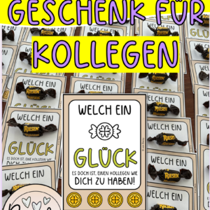 Gruß für Kollegen und Freunde (Riesen-Glück)