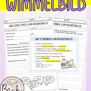 Schreiben zum Wimmelbild (Sätze schreiben)
