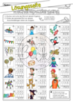 Rechenspaziergang schriftliche Addition (Fasching) – Bild 5
