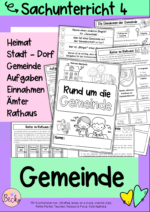 Die Gemeinde (Kommune): Aufgaben, Ämter, Einnahmen, Rathaus