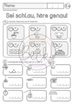 Kopiervorlagen Buchstabe E e (Buchstabeneinführung) – Bild 6