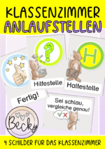 Anlaufstellen, Treffpunkte im Klassenzimmer einrichten