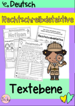 Rechtschreibdetektive Textebene
