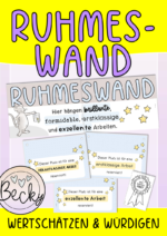 Ruhmeswand (Arbeiten würdigen, positiv verstärken)