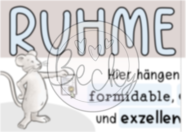 Ruhmeswand (Arbeiten würdigen, positiv verstärken) – Bild 3