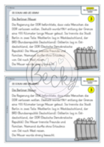 Der Tag der Deutschen Einheit / Wiedervereinigung (Lesekartei) – Bild 4